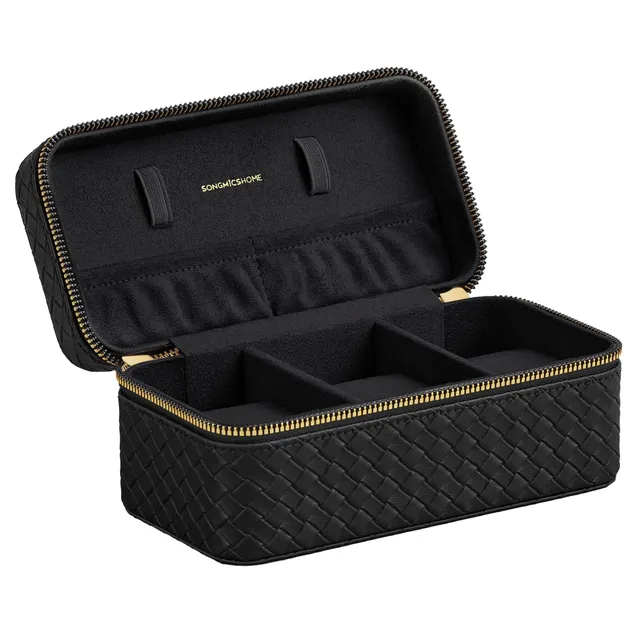 songmics-home-uhrenbox-ronne-jwb017b01-f-r-3-uhren-schwarz image 1