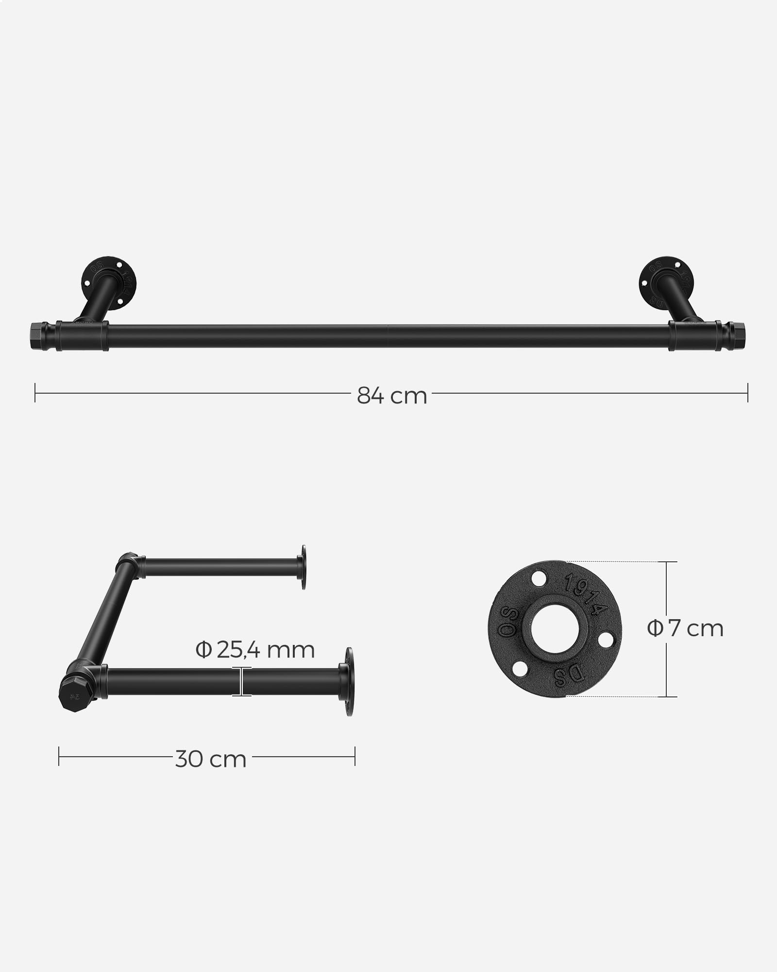 songmics-hsr140b01-kleiderstange-wandmontage-schwarz-84-cm image 6