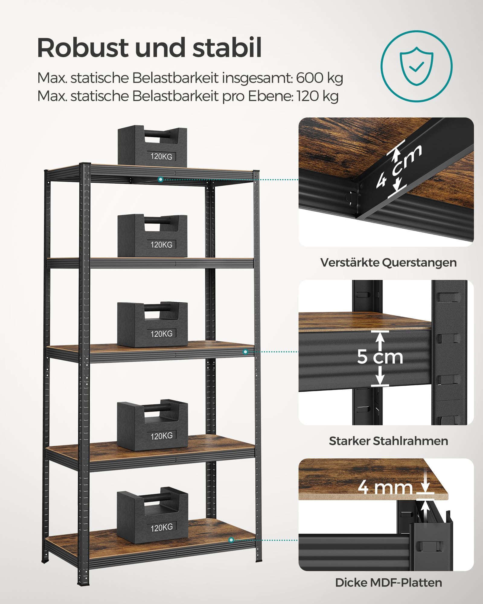 songmics-standregal-glr050b11-50-x-100-x-200-cm-5-b-den-bis-600-kg-vintagebraun- image 5