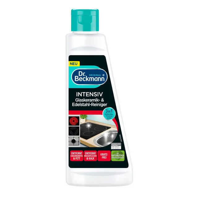 dr-beckmann-intensiv-glaskeramik-edelstahl-reiniger-250-ml-3in1 image 1