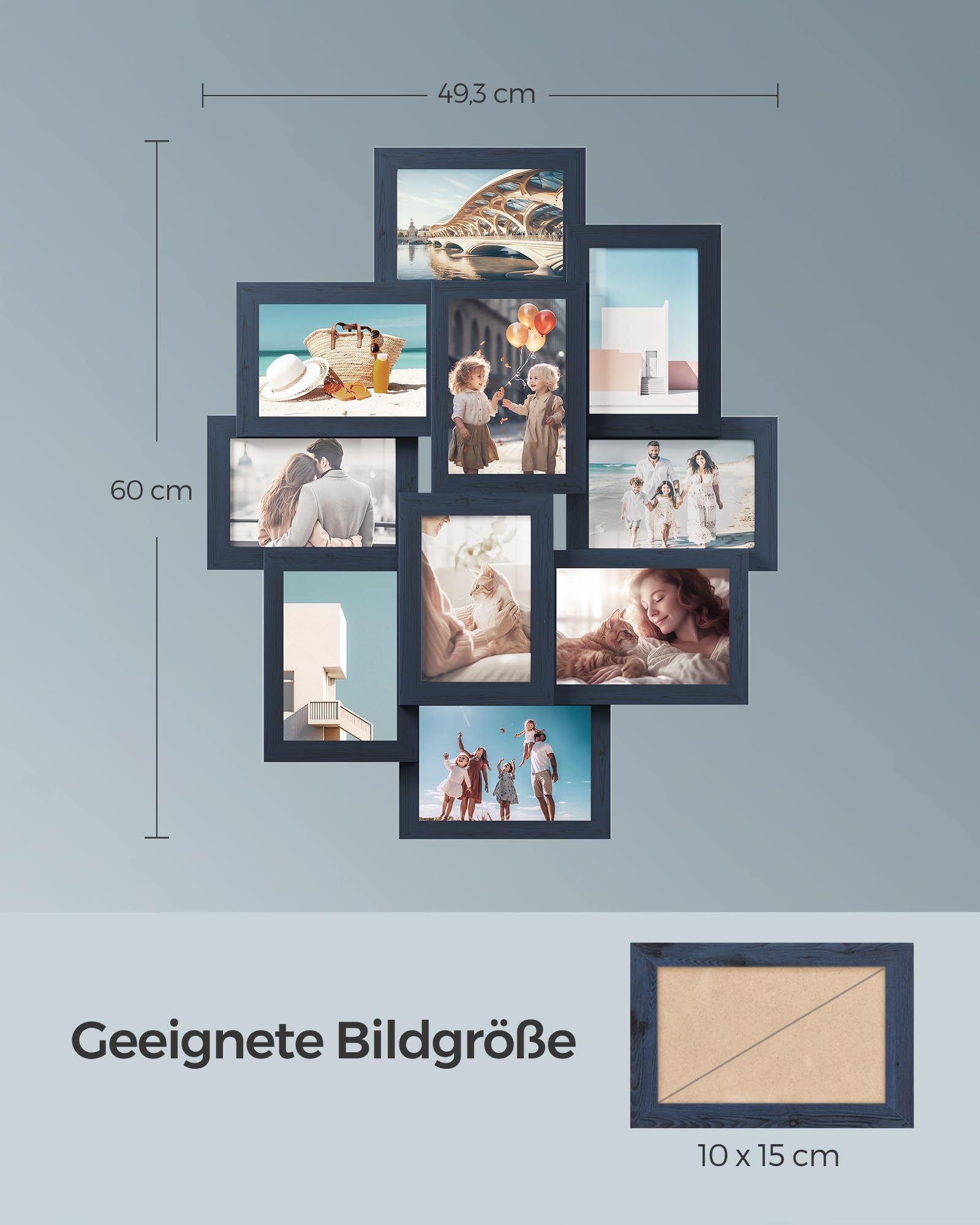 songmics-bilderrahmen-collage-rpf020q01-10er-set-f-r-10-x-15-cm-marineblau image 5