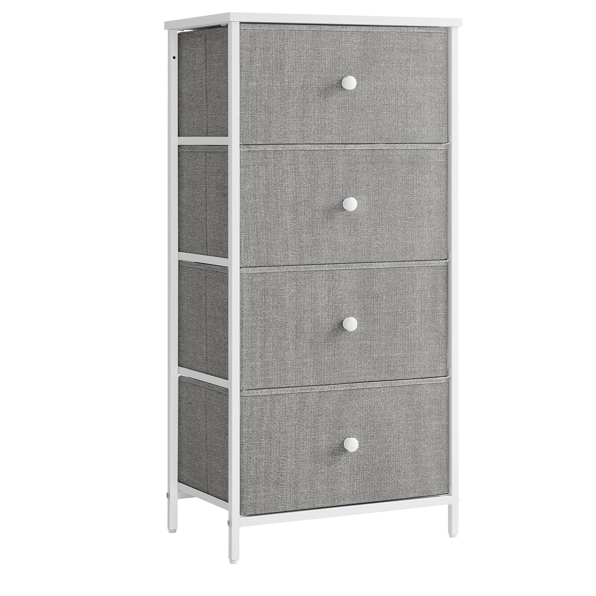 songmics-kommode-lts314l10-mit-4-stoff-schubladen-taubengrau-cremewei image 1