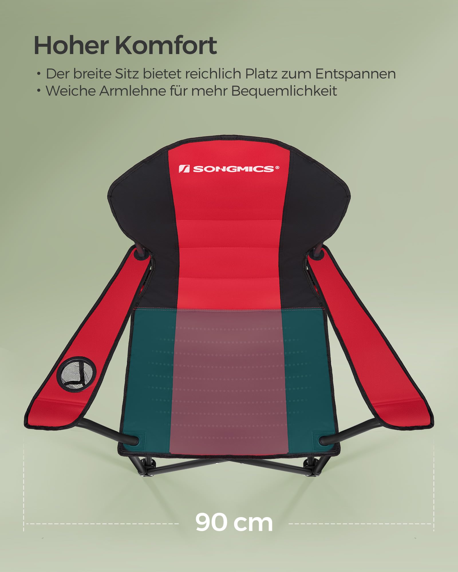 songmics-campingstuhl-klappstuhl-gepolstert-mit-flaschenhalter-belastbar-bis-250 image 6