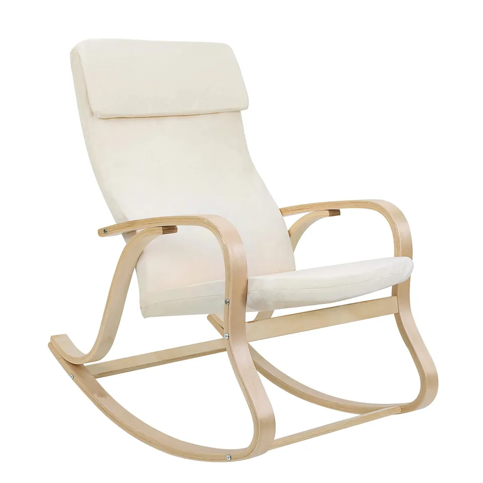 songmics-schaukelstuhl-schwingsessel-relaxstuhl-beige-lyy30m image 1
