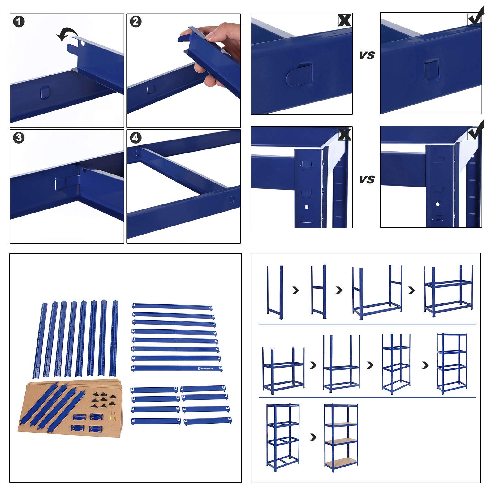 songmics-schwerlastregal-glr44q-blau-40-x-80-x-160-cm-520-kg-4-b-den image 6