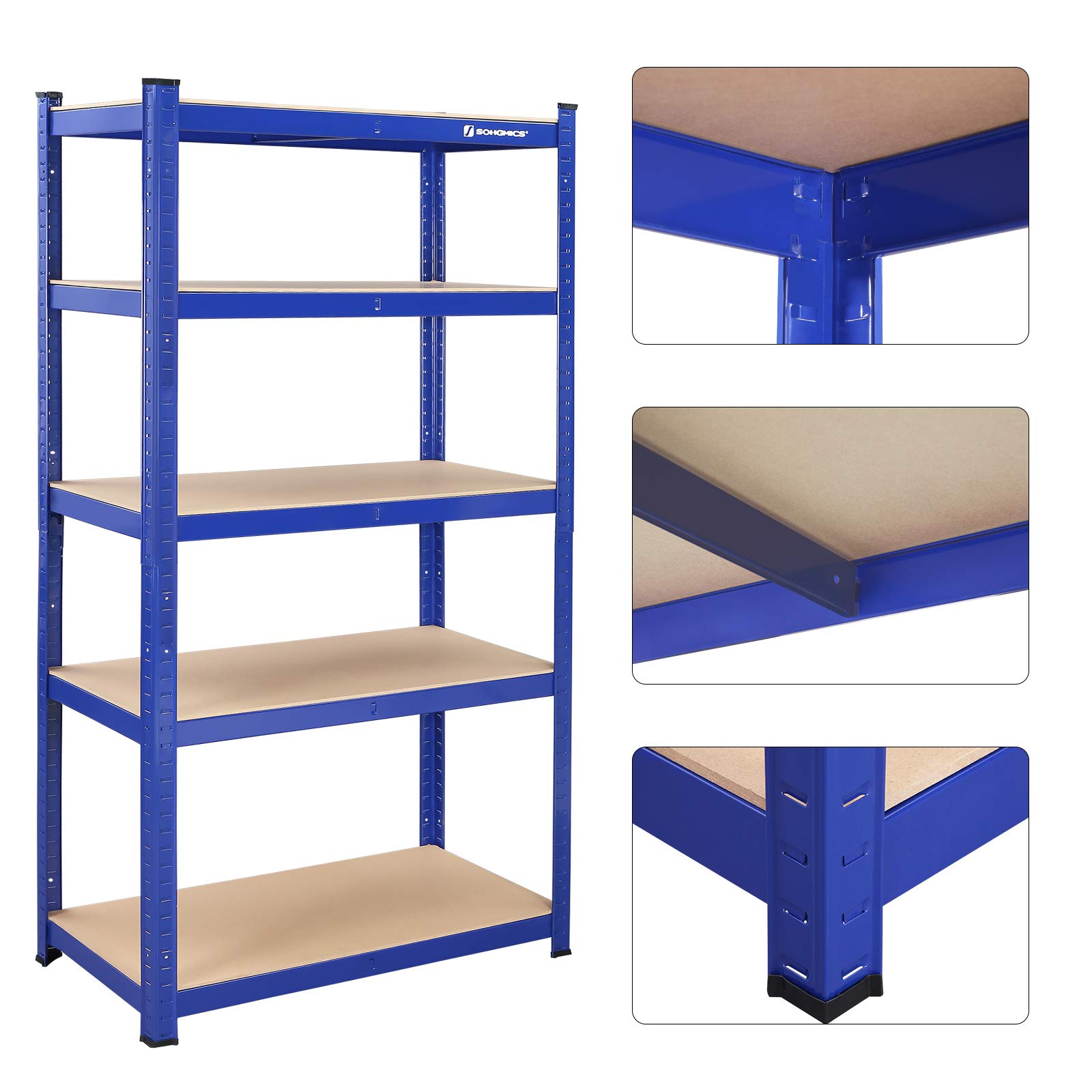 songmics-schwerlastregal-2er-set-40x90x180-cm-blau-glr80bu image 4