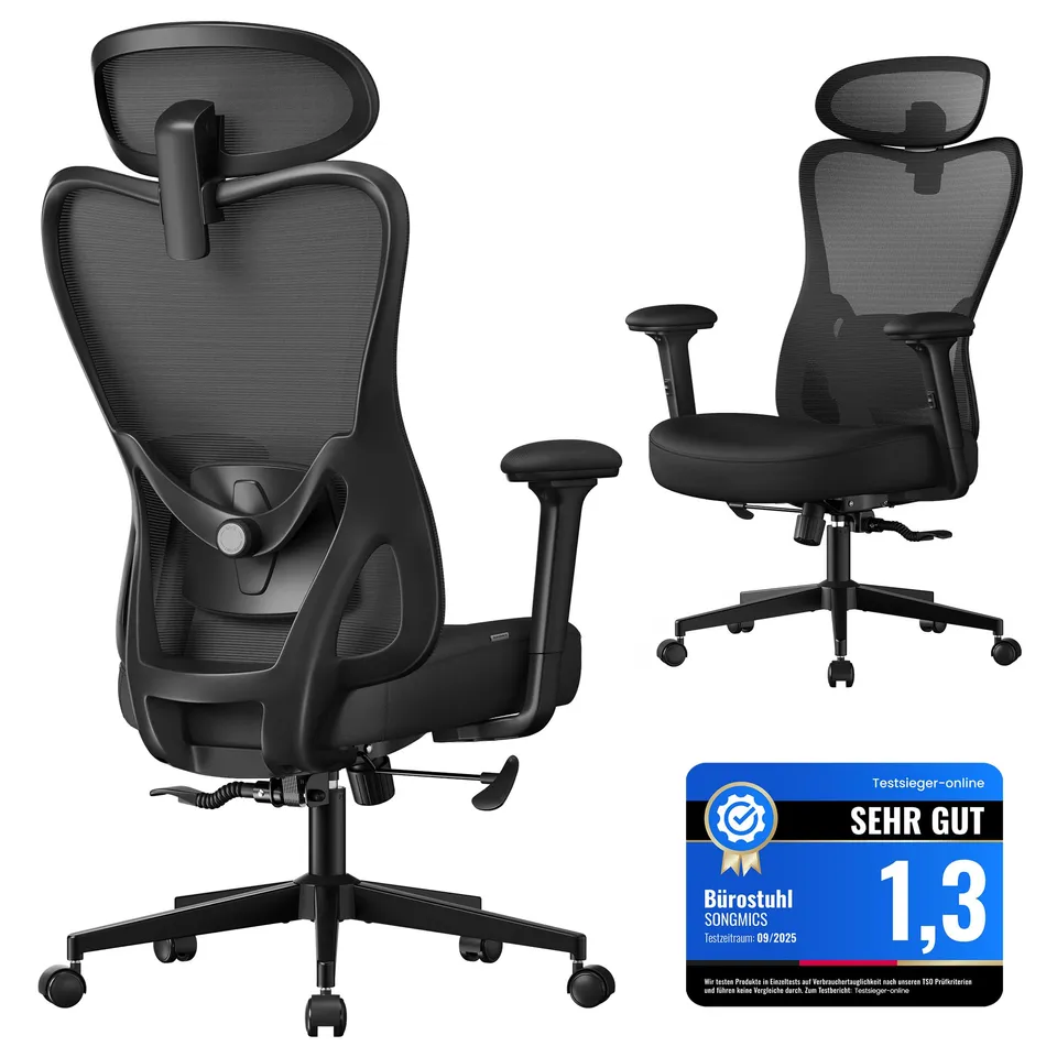 songmics-b-rostuhl-obn066bh01-ergonomischer-schreibtischstuhl-mit-verstellbarer- image 1