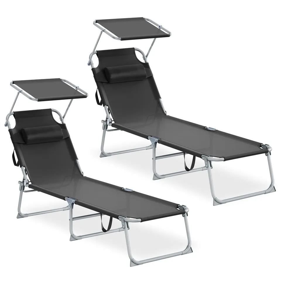 songmics-sonnenliege-klappbar-2er-set-mit-kopfst-tze-189-x-53-x-28-5-cm image 1