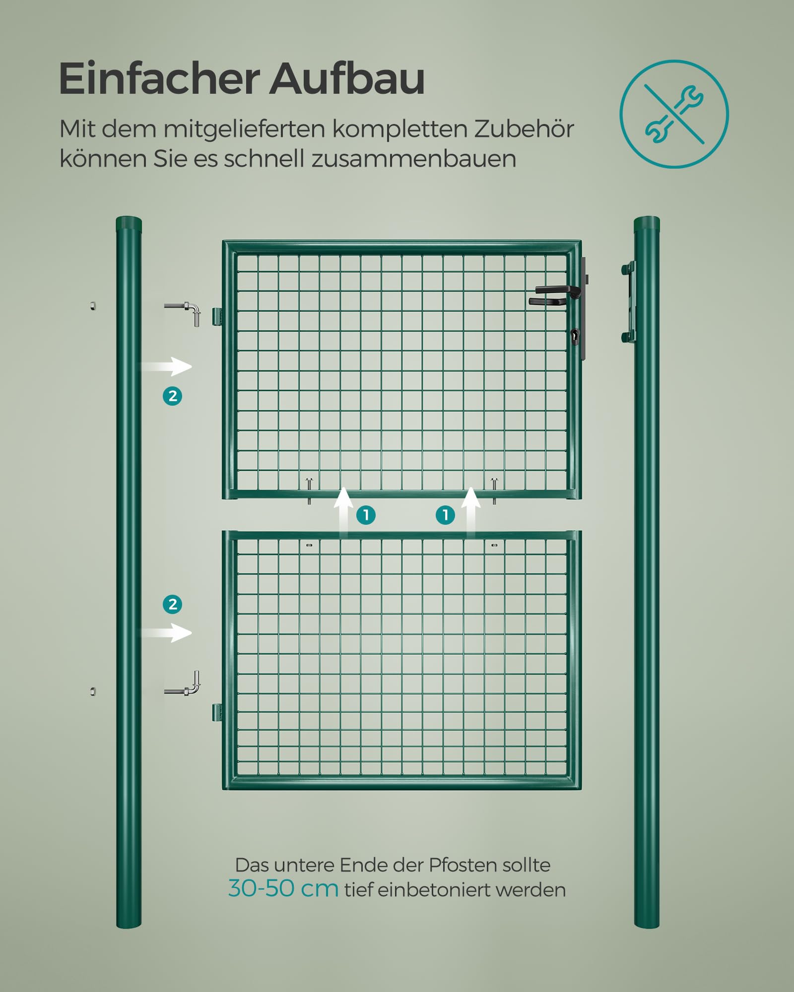 songmics-gartentor-gartent-r-stahl-gr-n-ggd175g image 7