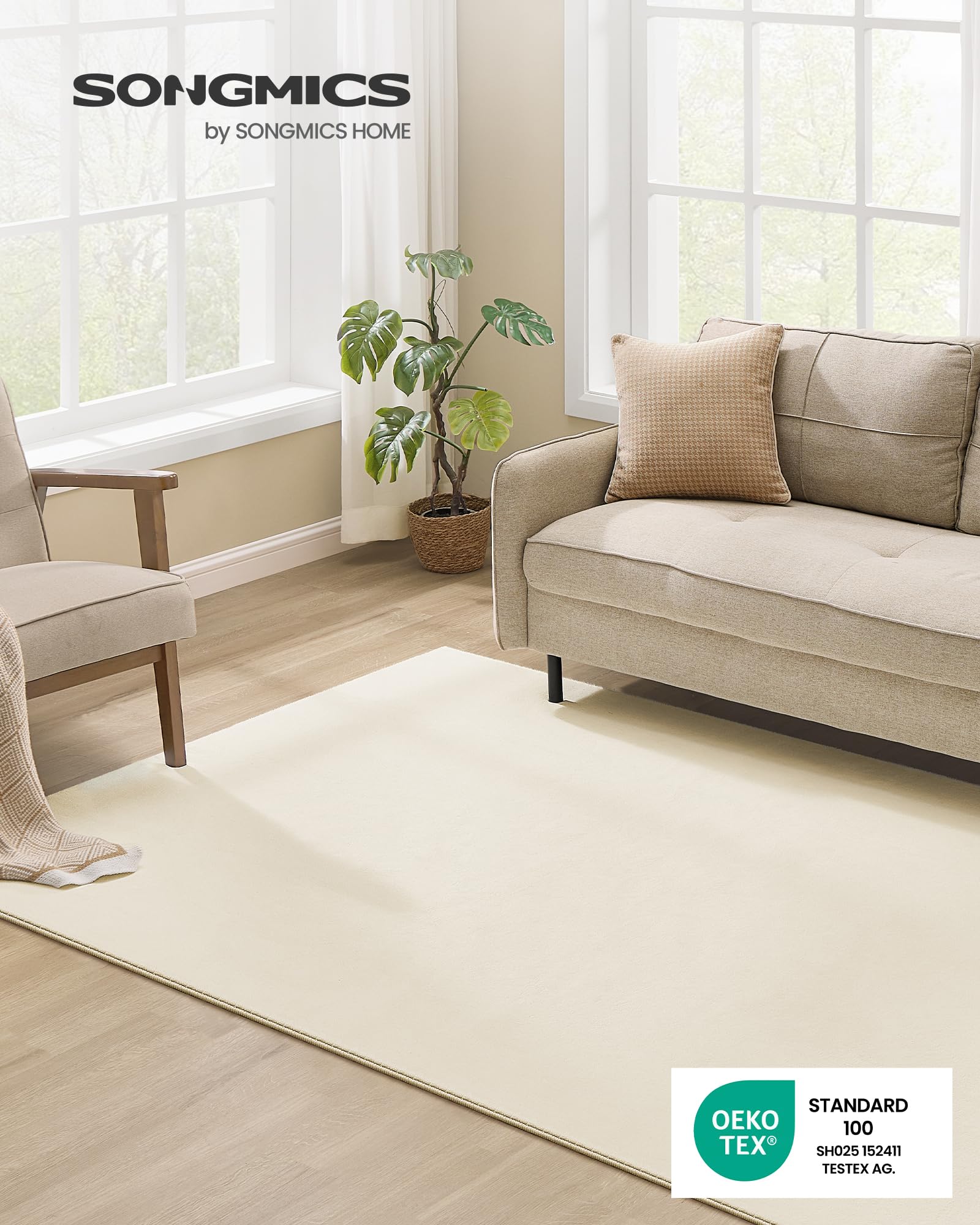 songmics-teppich-tar013lz02-160-x-230-cm-maschinenwaschbar-cappuccinobeige image 4