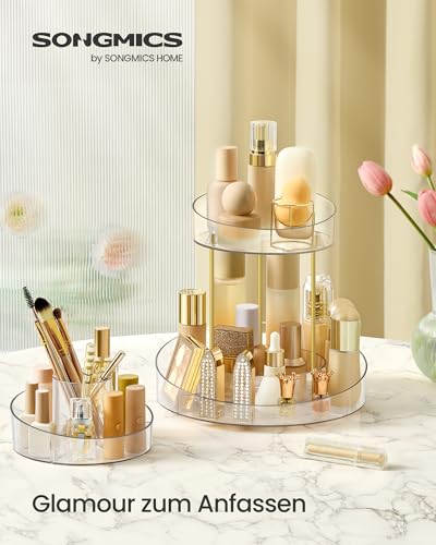 songmics-make-up-organizer-drehbar-jka027w02-2-ebenen-rund-transparent image 8