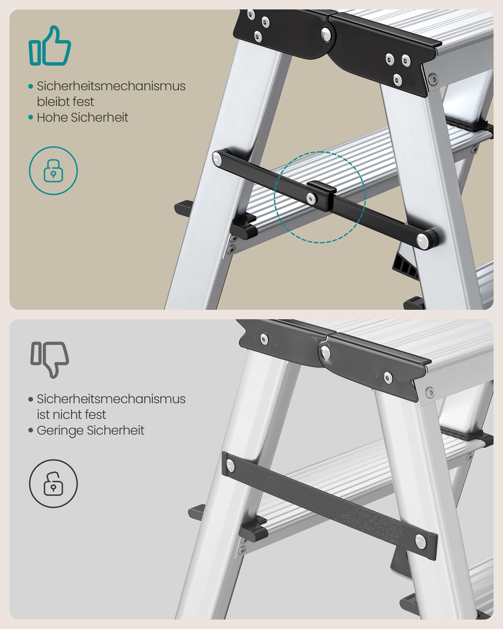 songmics-trittleiter-aluleiter-3-stufen-glt23k image 7