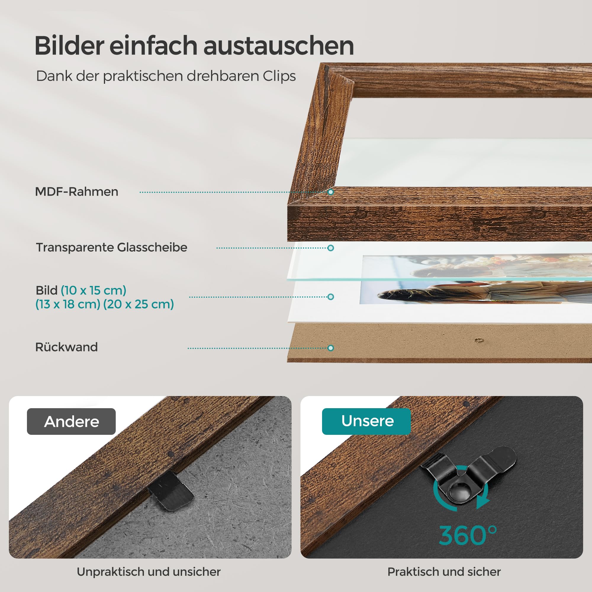 songmics-bilderrahmen-10er-set-rpf049x01-2x-20x25-4x-13x18-4x-10x15-cm-rustikale image 4