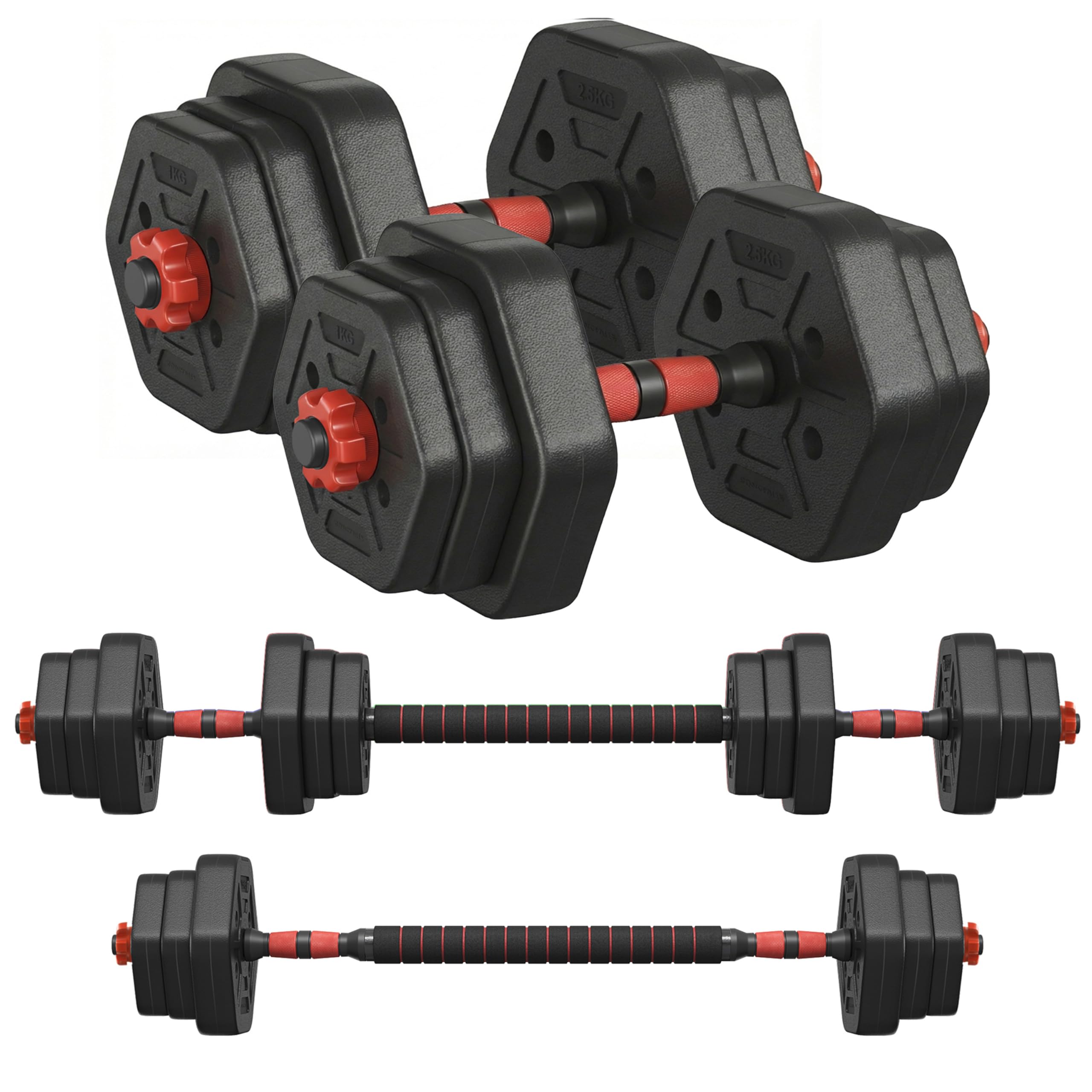 songmics-hantelset-30-kg-hexagon-kurzhantelset-mit-verbindungsstange image 7
