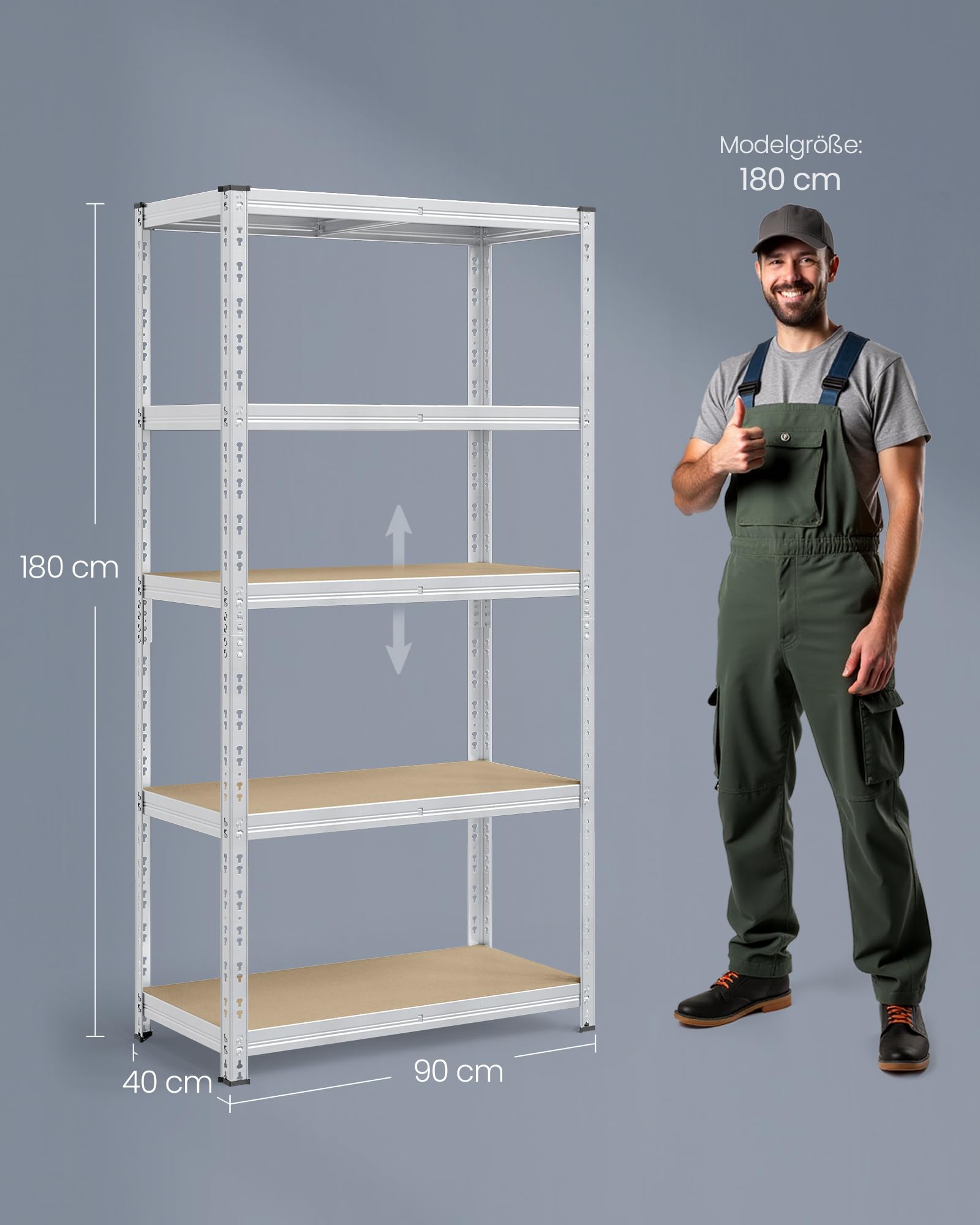 songmics-schwerlastregal-glr455e01-2er-set-40-x-90-x-180-cm-silbern image 2