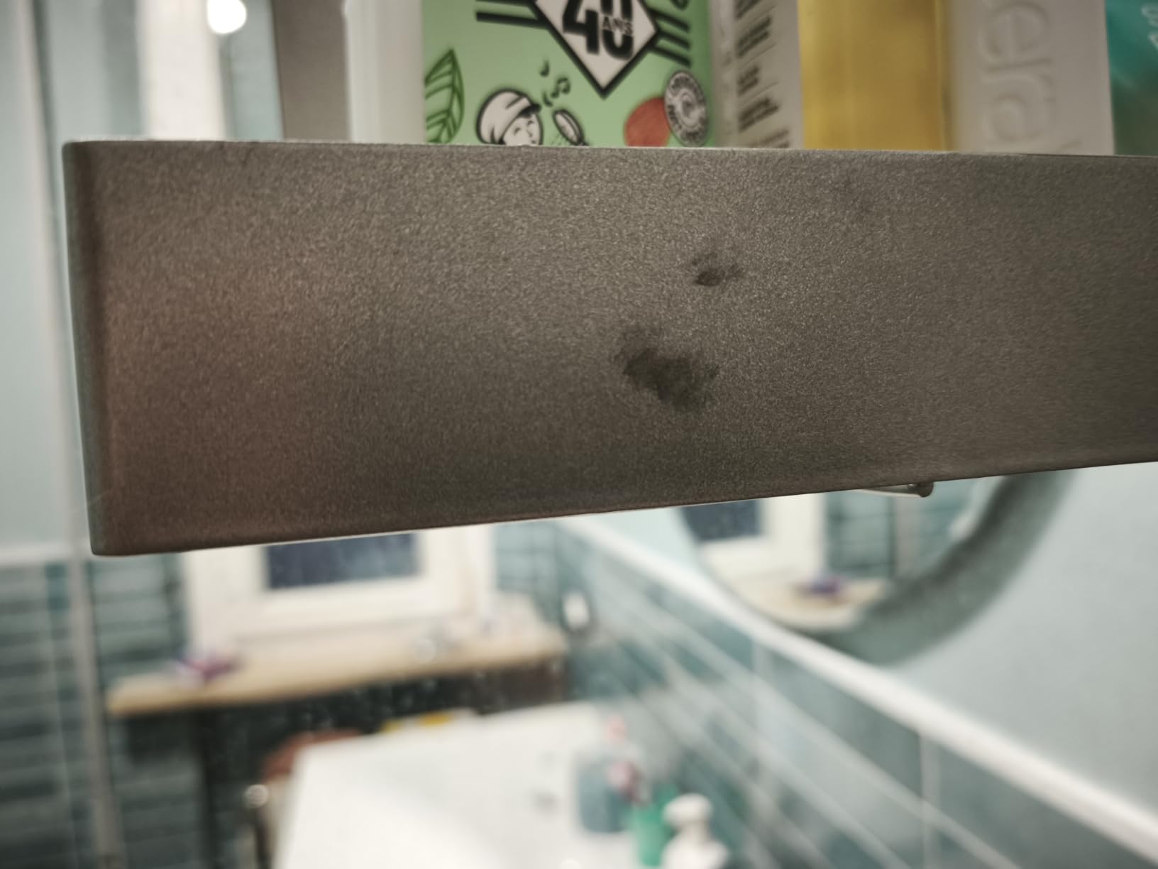Passt perfekt auf Glaswand