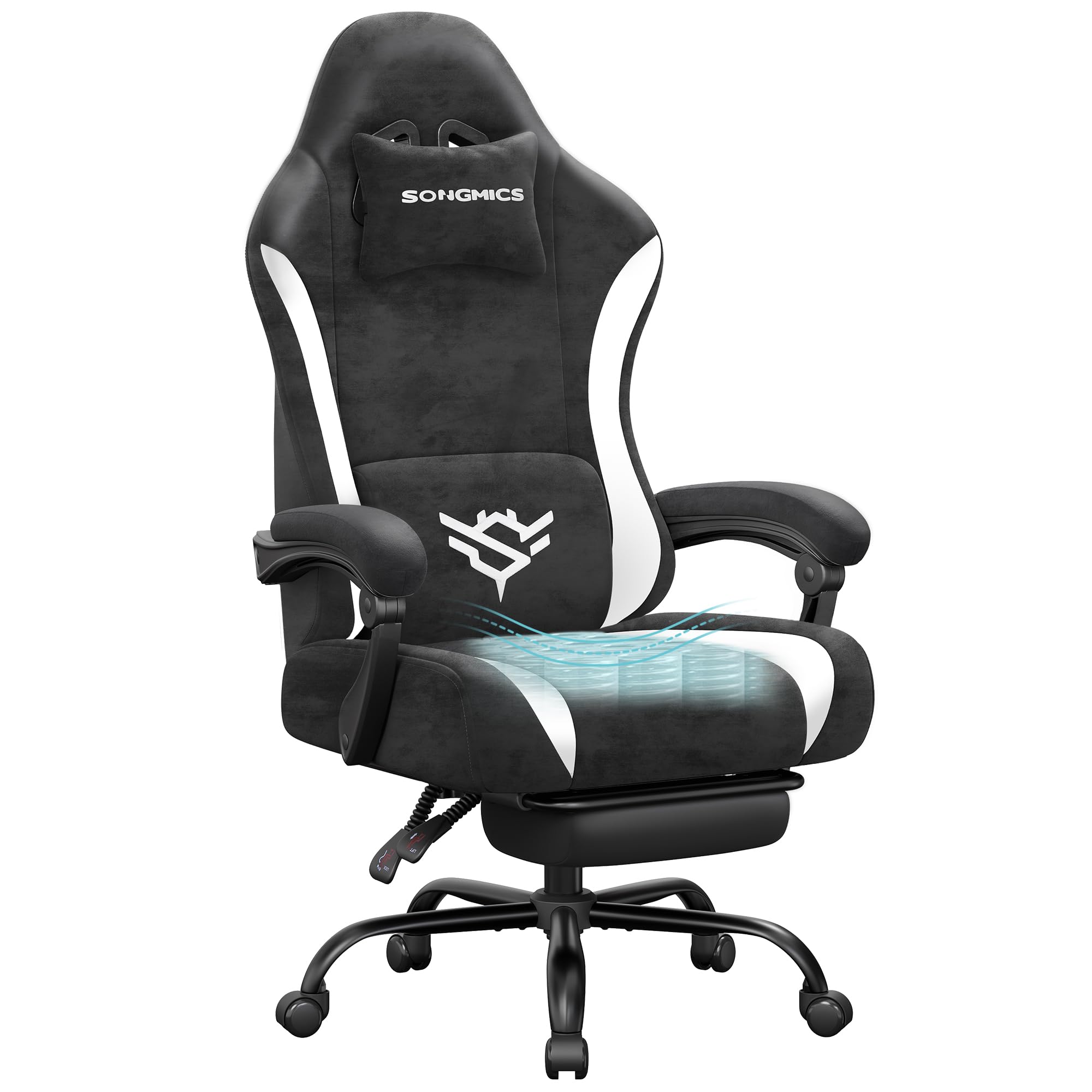 songmics-cathy-obg091bh01-gaming-stuhl-pu-leder-schwarz-150-kg image 8