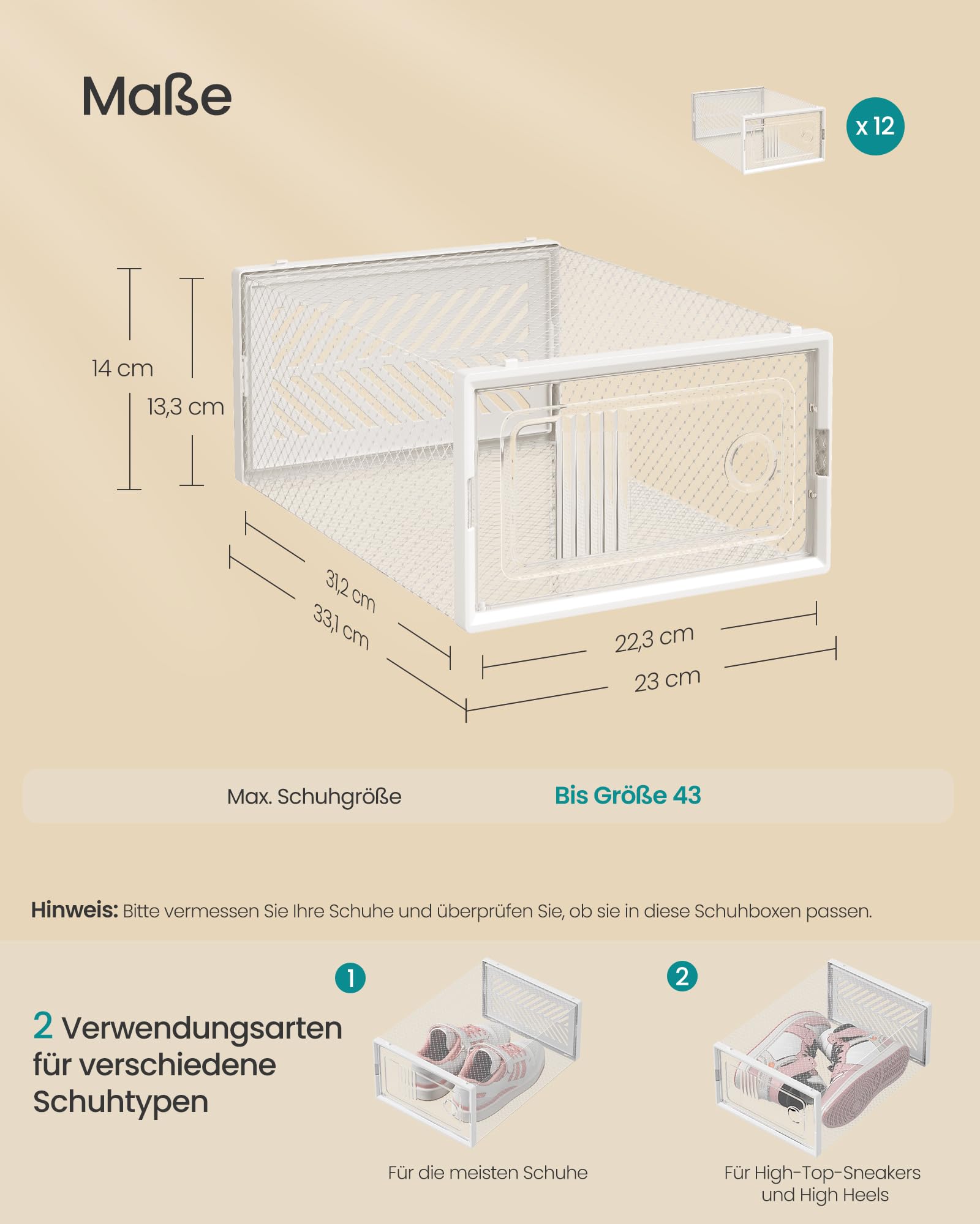 songmics-schuhboxen-12er-set-transparent-wei-f-r-schuhe-bis-gr-e-43 image 5