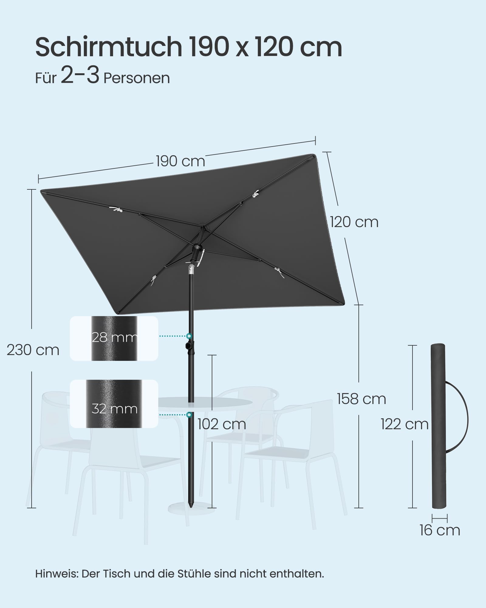 songmics-balkon-sonnenschirm-190-x-120-cm-upf-50 image 5