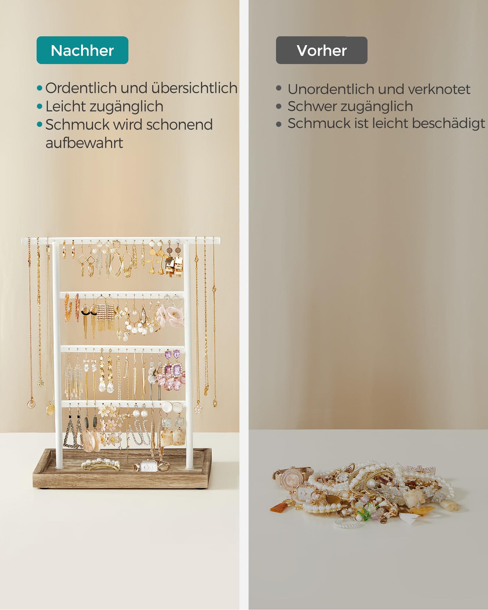 songmics-schmuckst-nder-4-stangen-tablett-wei-holz-jjs019w01 image 5