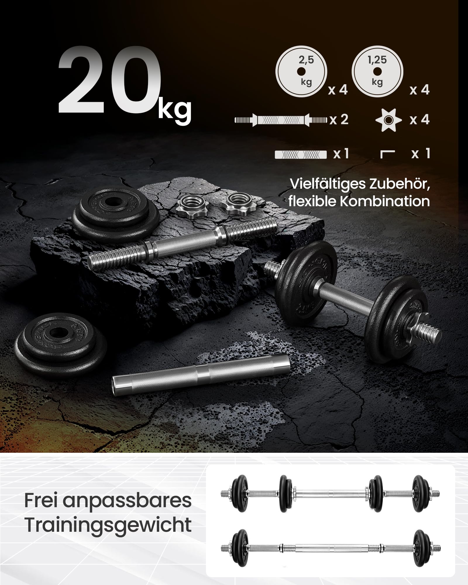 songmics-2-in-1-hantelset-gusseisen-verstellbar-20-kg-mit-langhantelstange image 6