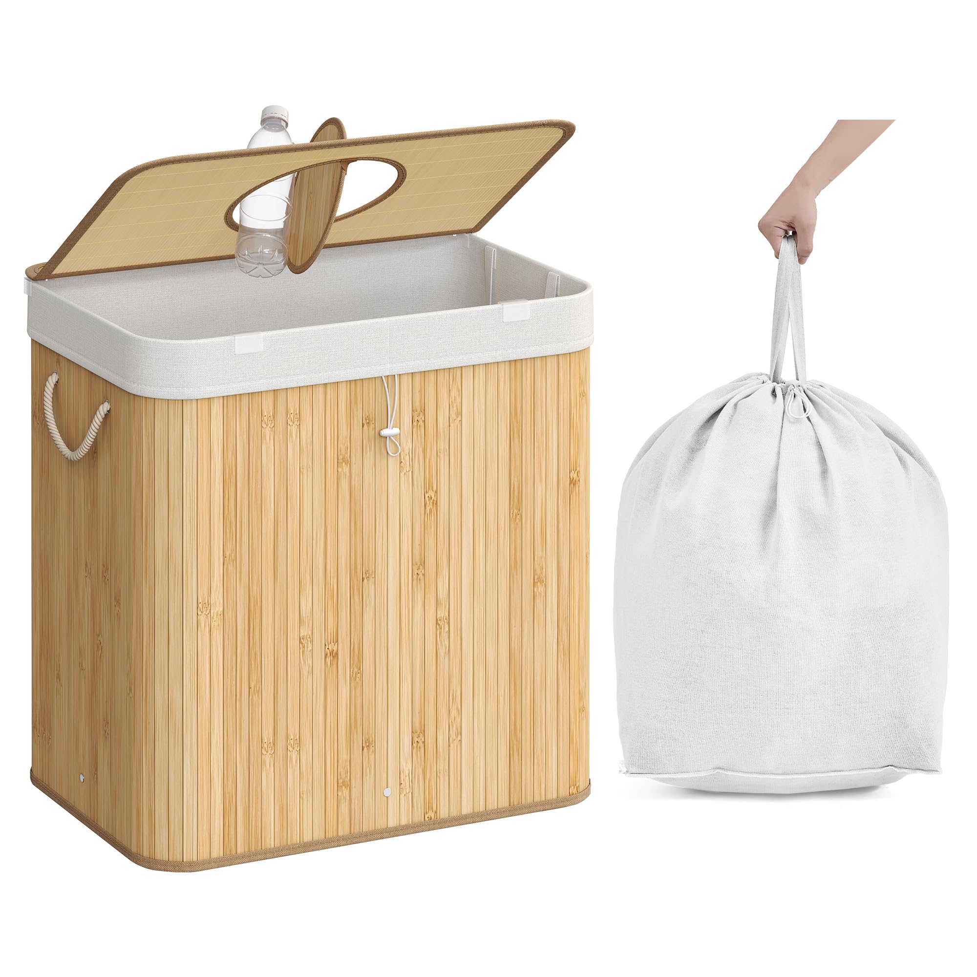 songmics-pfandflaschen-sammelbeh-lter-95-liter-bambus-mit-deckel image 8