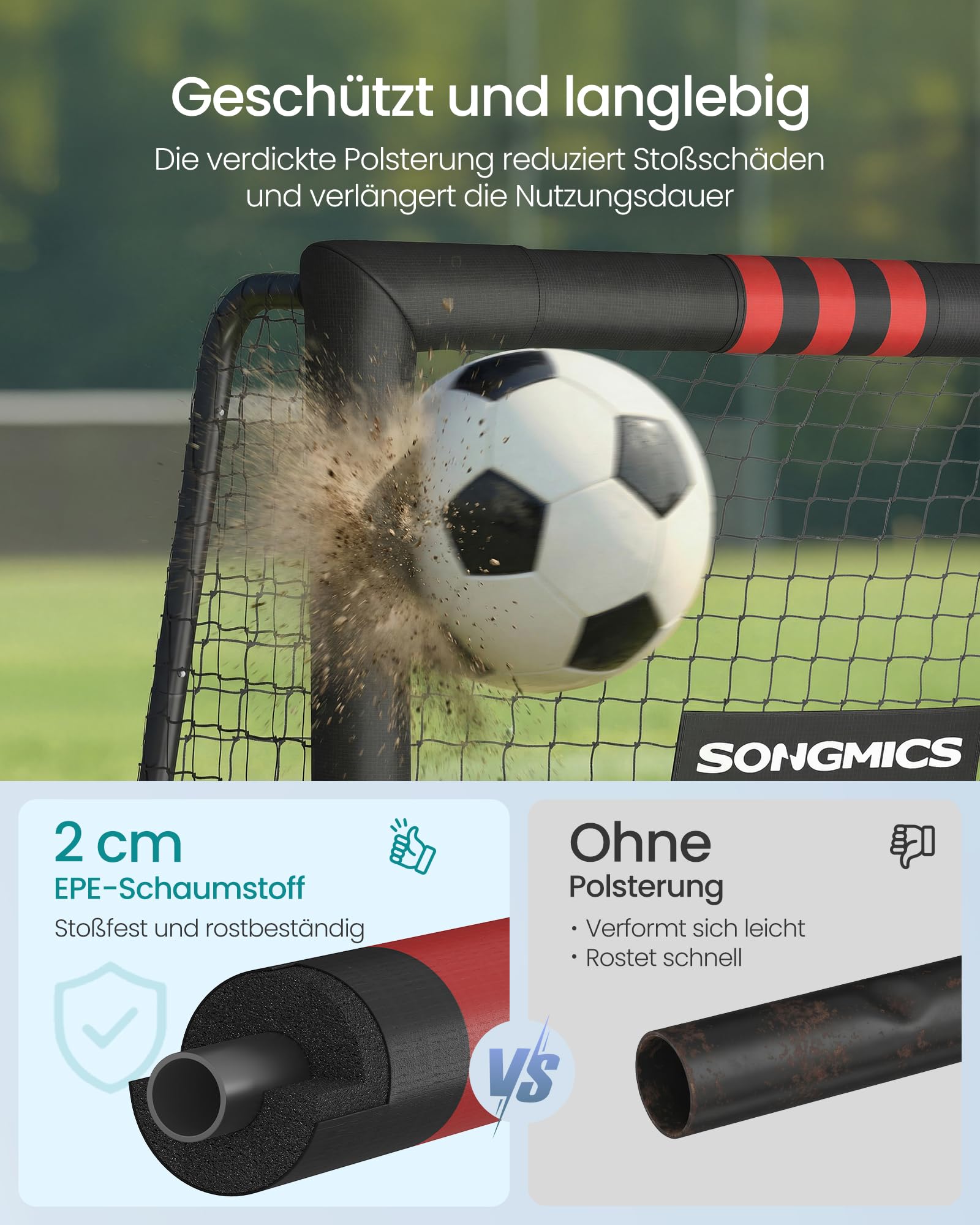 songmics-fu-balltor-outdoor-stahlrohre-pe-netz-garten-strand-2 image 3