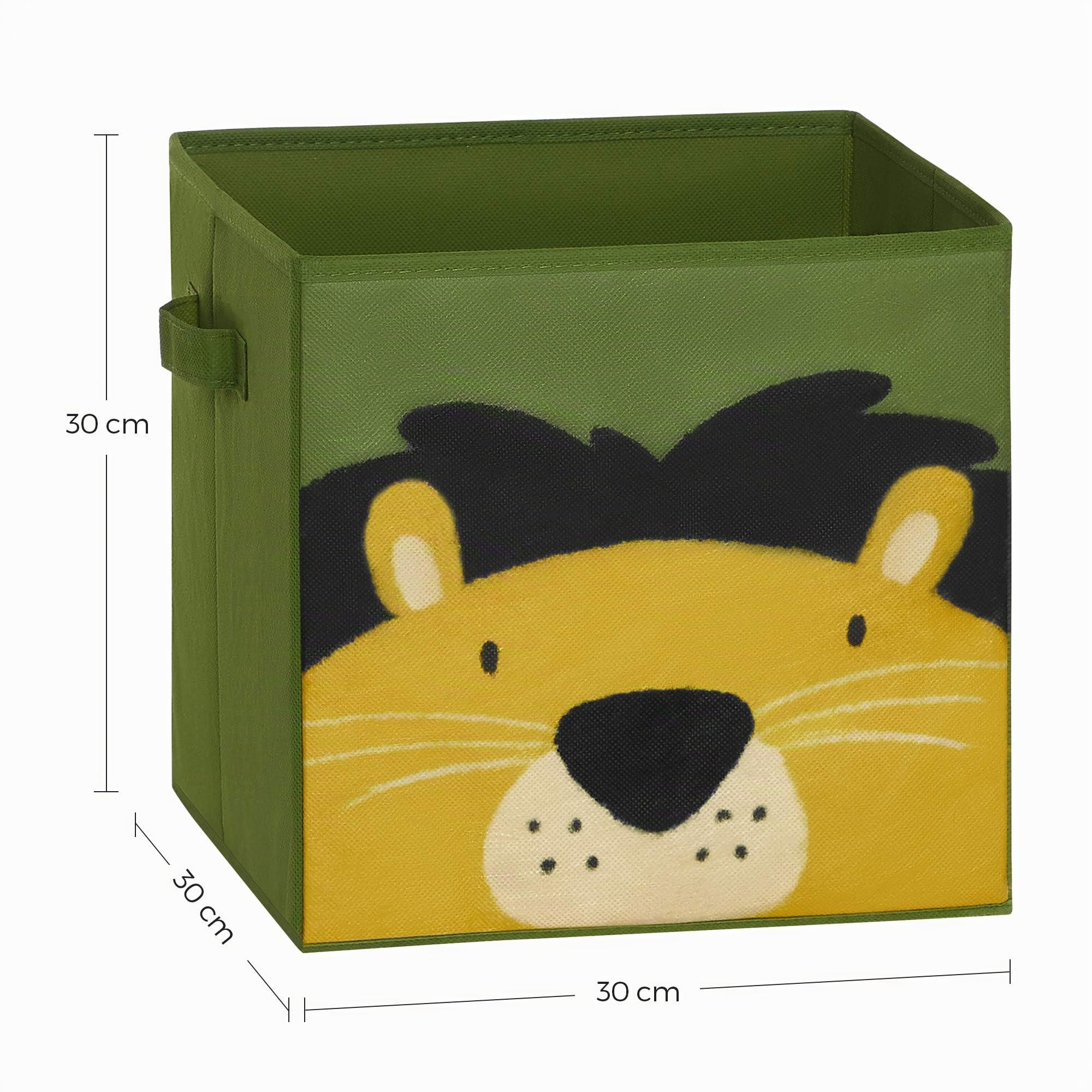 songmics-rfb075p01-faltbox-3er-set-30x30x30-cm-tier-motiv image 4