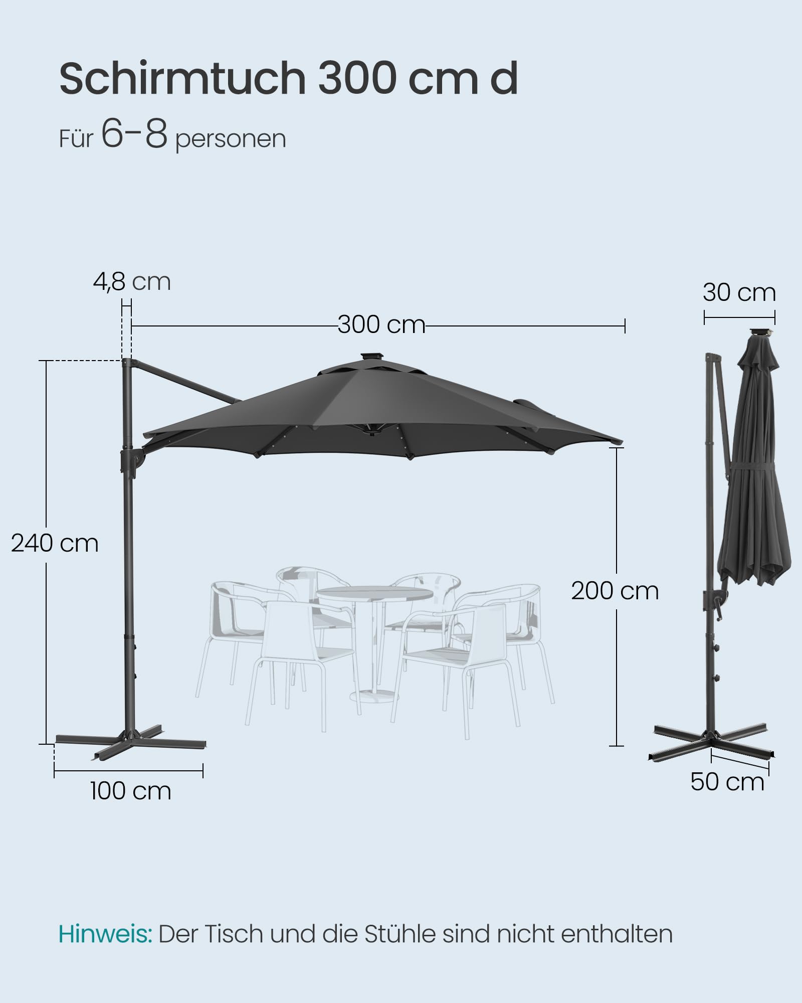 songmics-ampelschirm-300-cm-gpu047g02-grau-sonnenschirm-mit-28-solar-led-upf-50- image 3