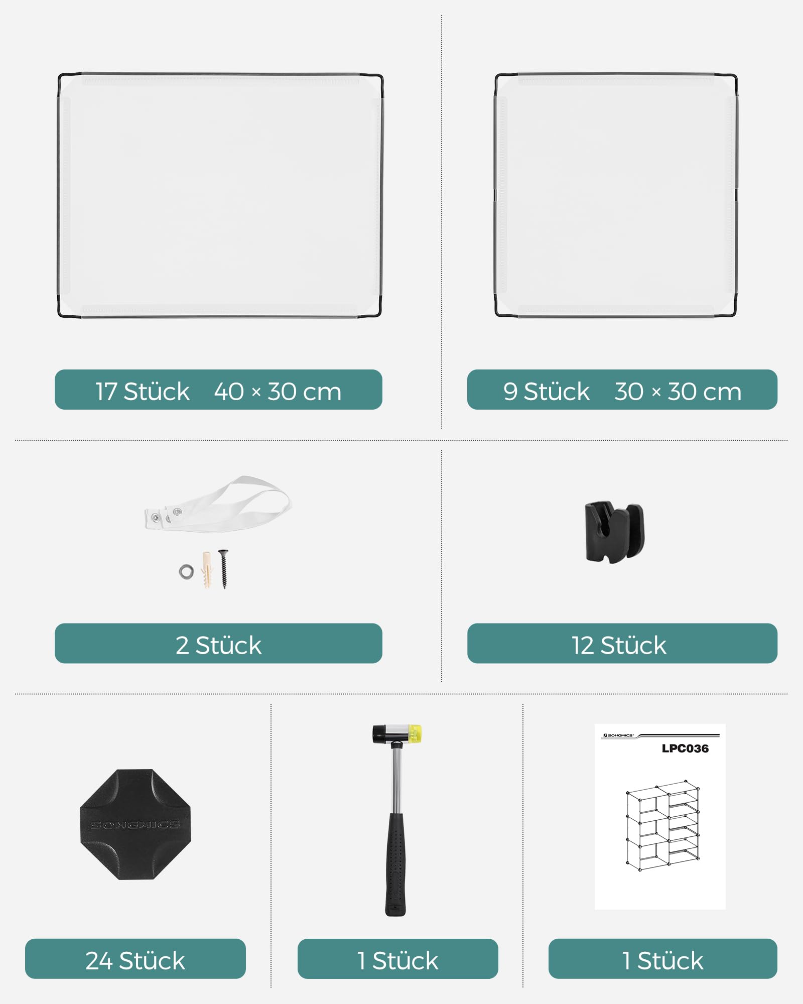 songmics-steckregal-w-rfelregal-wei-mit-haken-und-trennw-nden image 8
