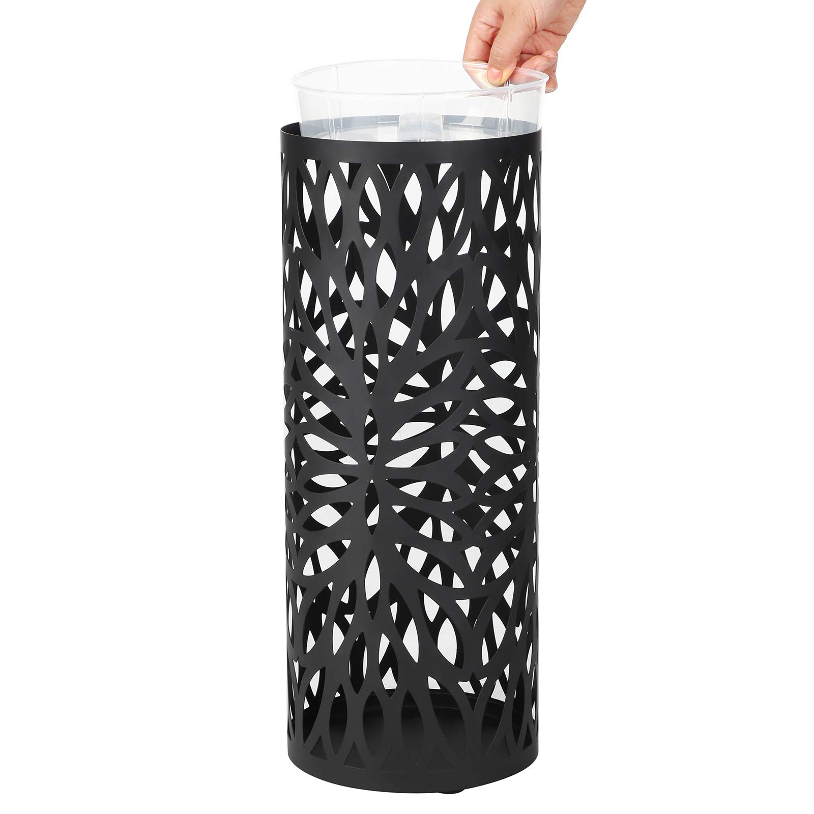 songmics-regenschirmst-nder-metall-rund-19-5-cm-schwarz image 4