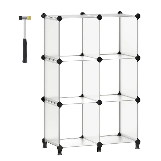 songmics-schuhregal-steckregal-lpc111s-6-w-rfel-wei-31-5-x-64-x-97-2-cm image 1