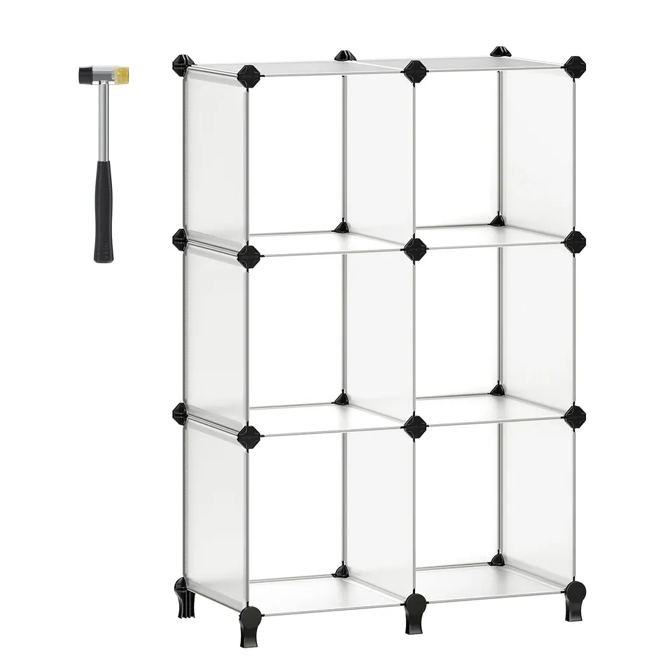 songmics-schuhregal-steckregal-lpc111s-6-w-rfel-wei-31-5-x-64-x-97-2-cm image 1