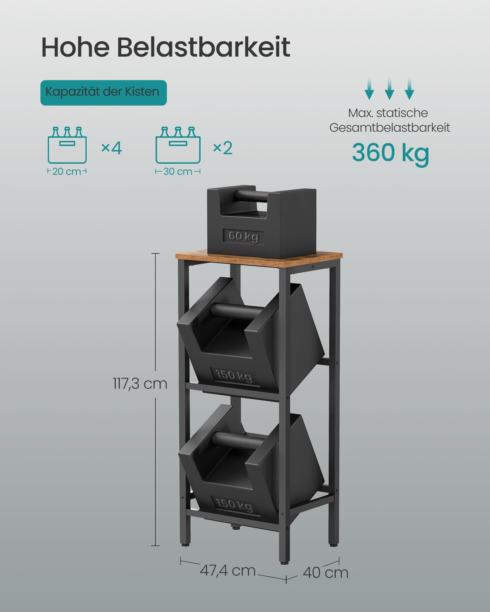 songmics-getr-nkekistenregal-bsc313k101-f-r-2-kisten-mit-ablage image 3