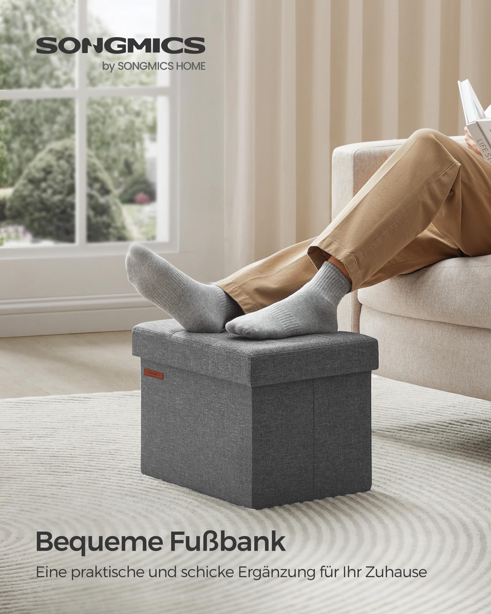 songmics-sitzhocker-mit-stauraum-lsf102g01-klappbare-sitzbank-31-x-41-cm-32-l-bi image 4