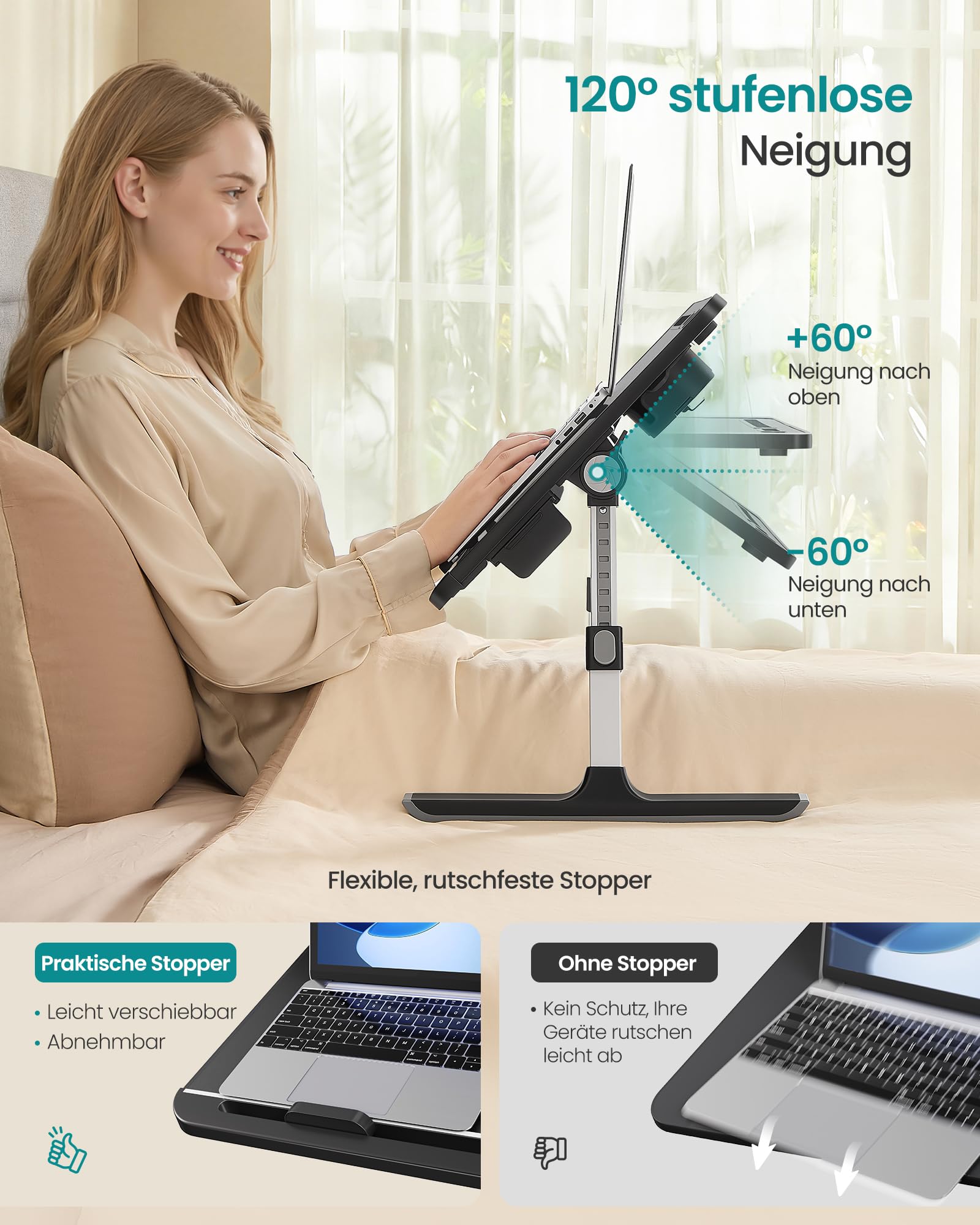 songmics-laptoptisch-lld113bc01-betttisch-56x40-cm-120-neigbar-h-henverstellbar- image 4
