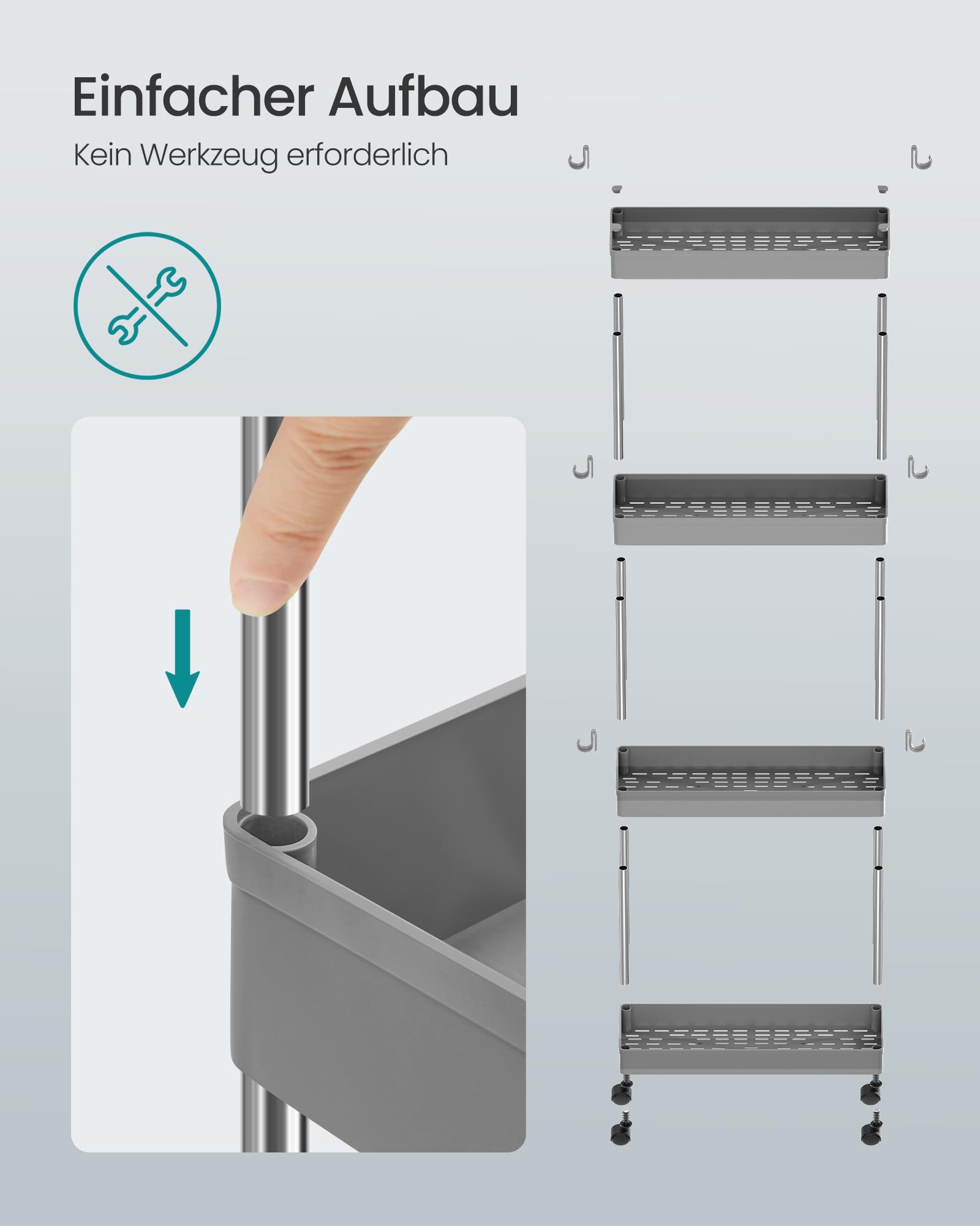 songmics-rollwagen-k-chenwagen-ksc008g01-4-ebenen-grau image 7