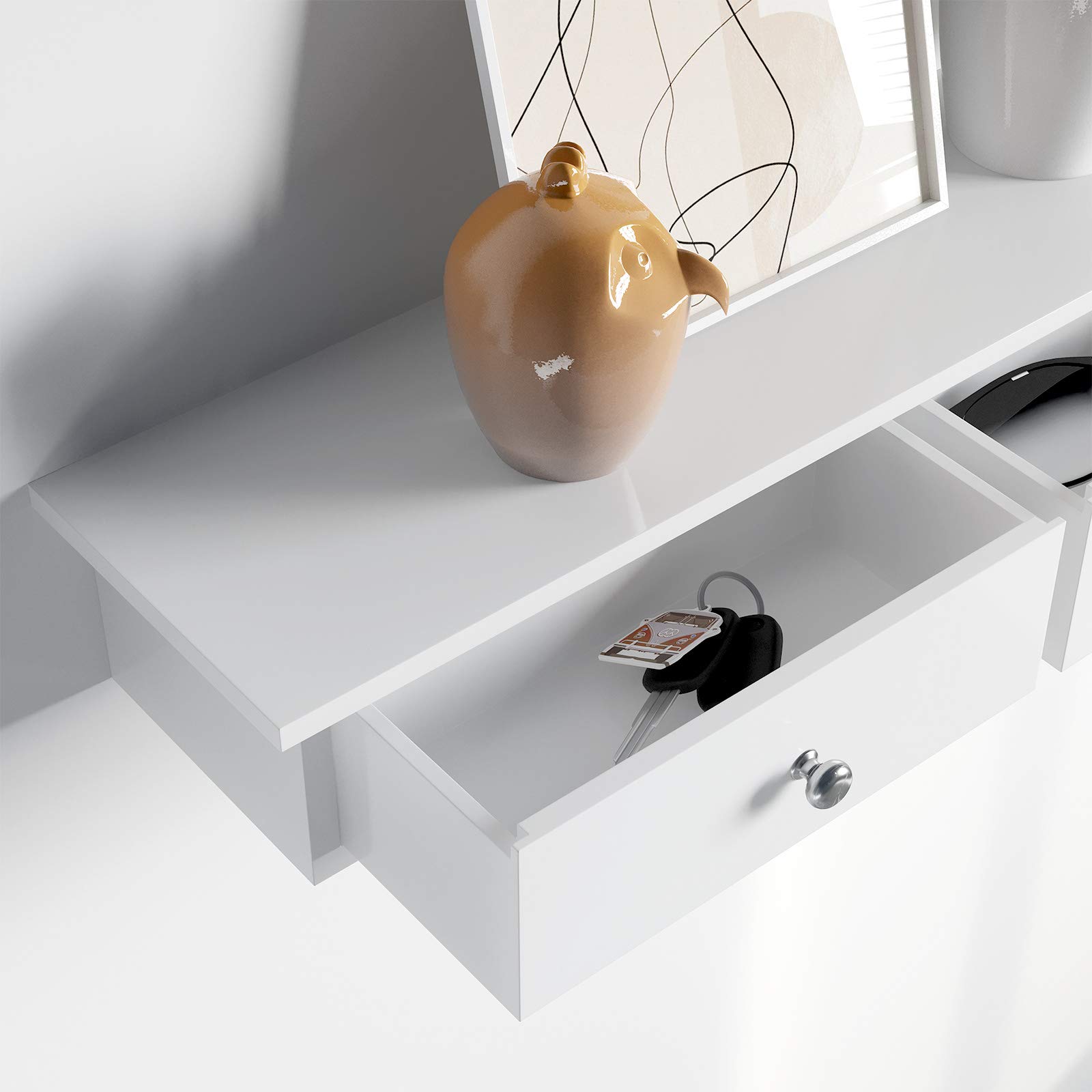 songmics-wandregal-wei-mit-3-schubladen-80cm-lws085w01 image 7