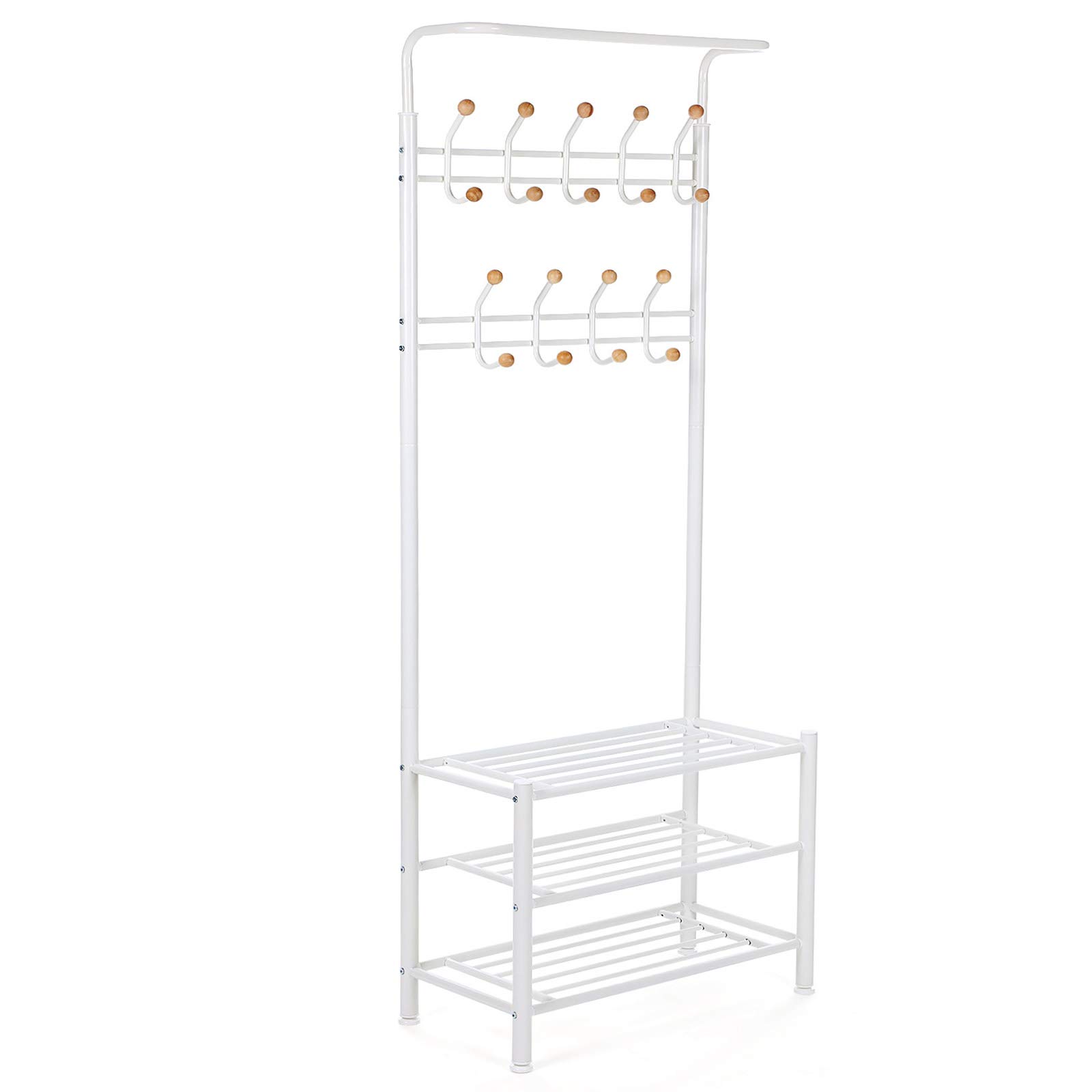 songmics-garderobenst-nder-hsr04w-metall-wei-68-8x35-2x187-cm image 1