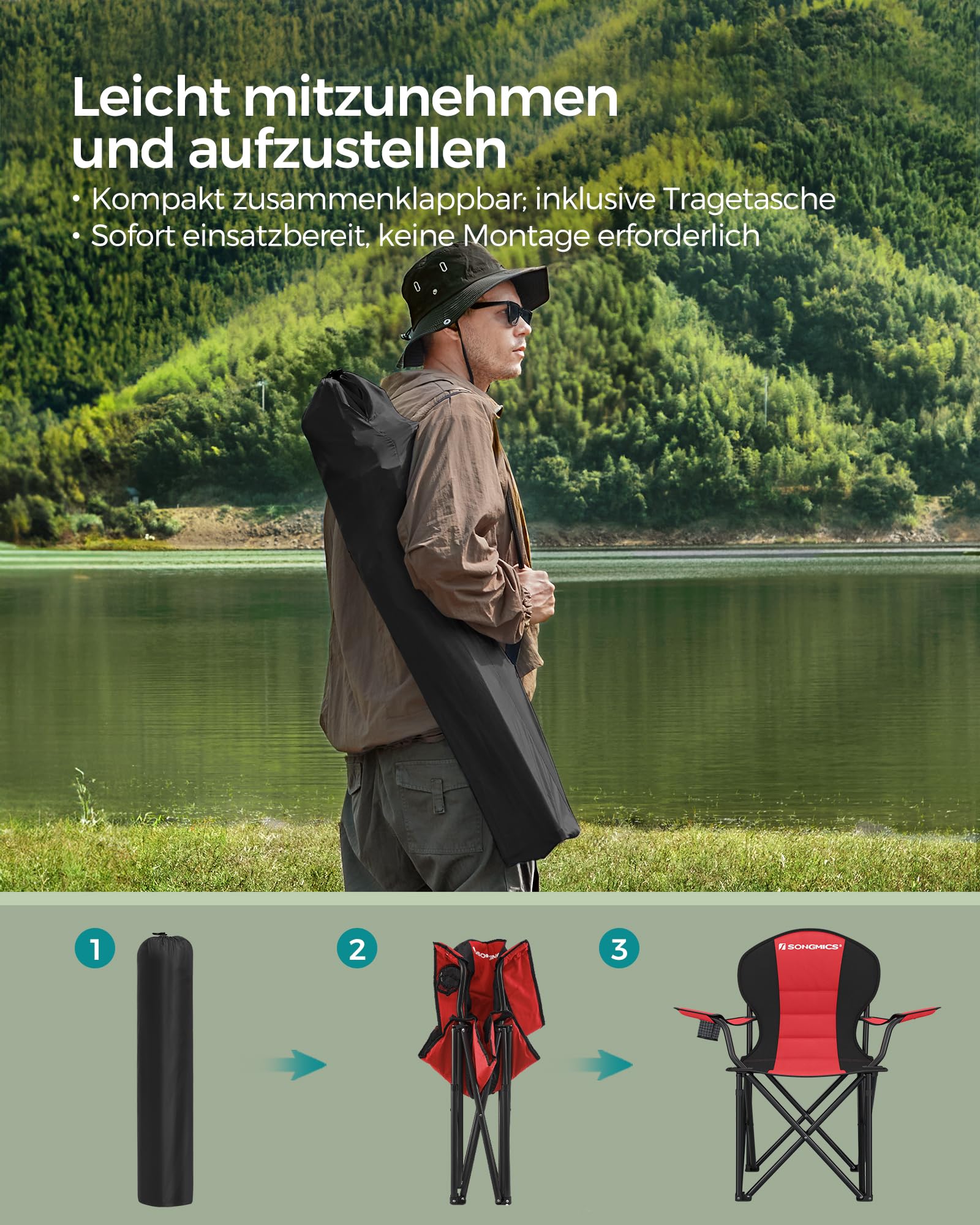 songmics-campingstuhl-klappstuhl-gepolstert-mit-flaschenhalter-belastbar-bis-250 image 7