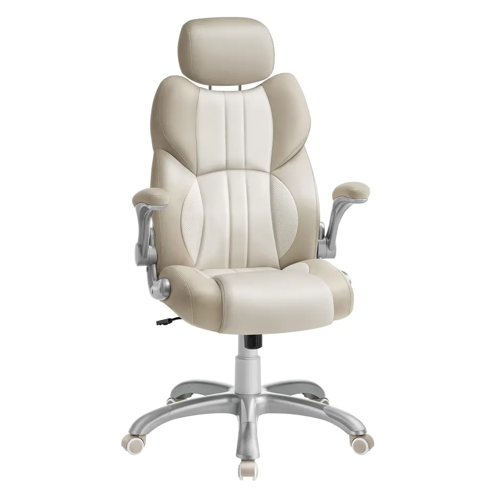 songmics-obg065w02-b-rostuhl-gaming-stuhl-cremewei-150-kg image 1