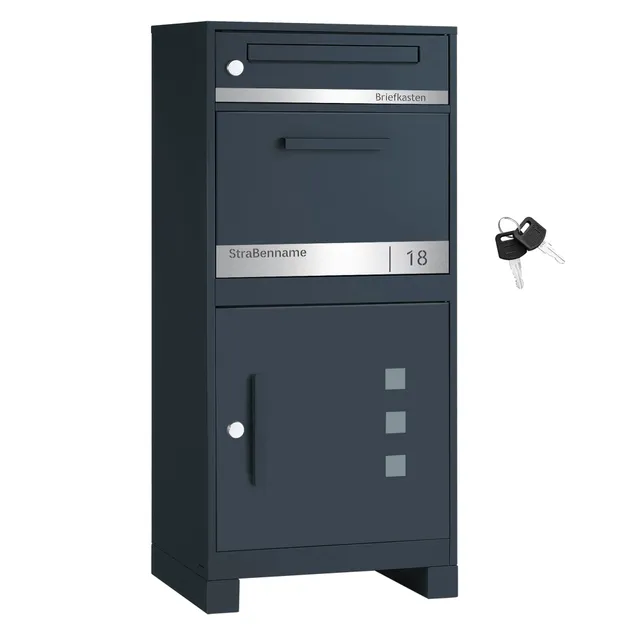 songmics-paketbox-mit-briefkasten-personalisierbar-stahl-55-l image 1