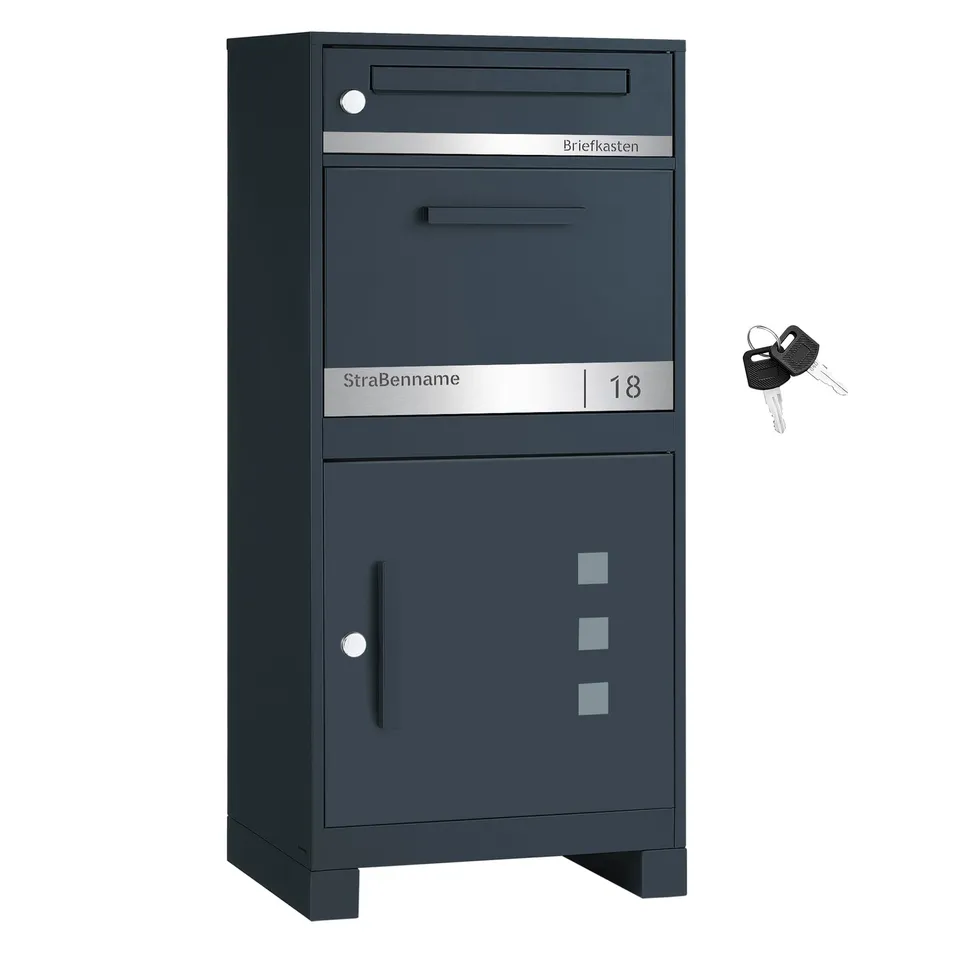songmics-paketbox-mit-briefkasten-personalisierbar-stahl-55-l image 1