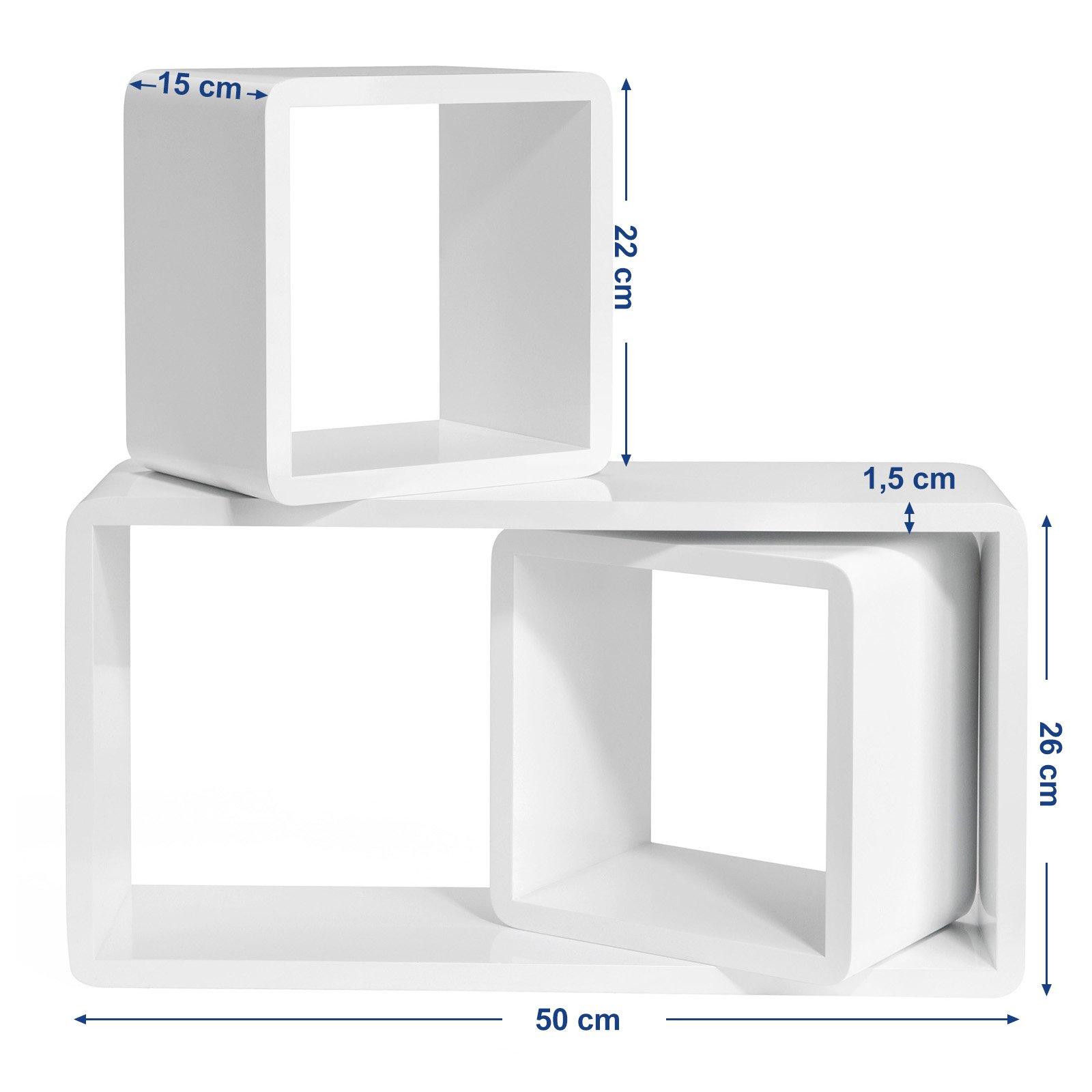 songmics-wandregale-lws50wt-3er-set-wei-50-22-22-cm-tiefe-15-cm image 2