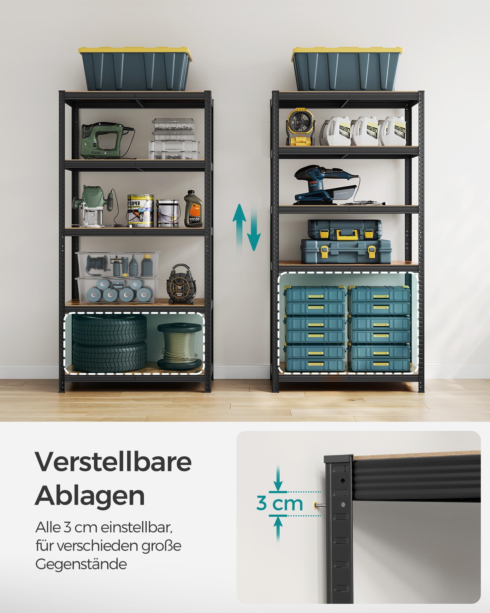songmics-standregal-glr050b11-50-x-100-x-200-cm-5-b-den-bis-600-kg-vintagebraun- image 6