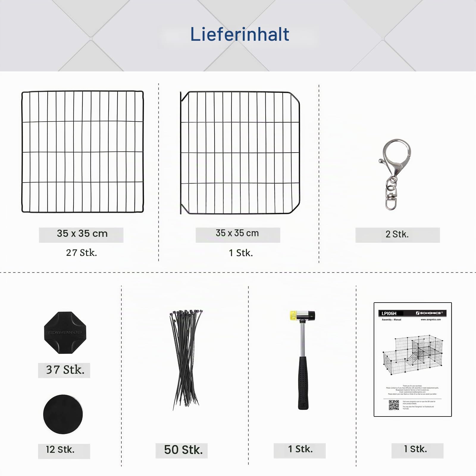 songmics-lpi06h-kleintiergehege-2-ebenen-143-x-73-x-71-cm-schwarz image 7