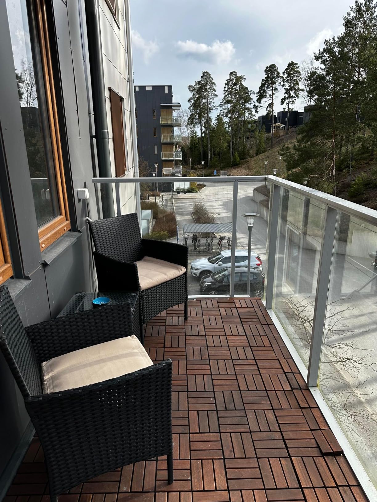 Gemütlich für den kleinen Balkon