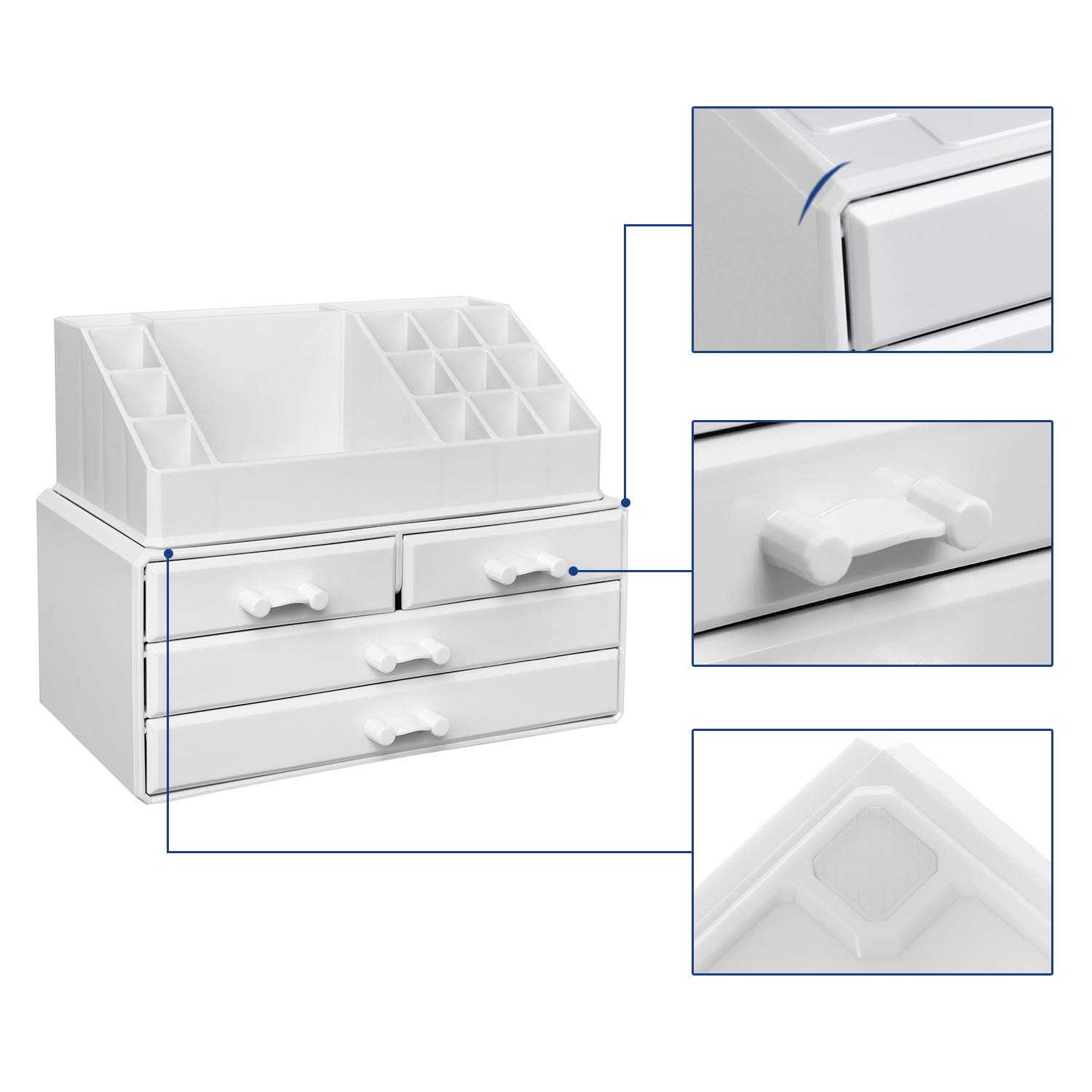 songmics-make-up-organizer-kosmetik-4-schubladen-16-f-cher-wei image 6