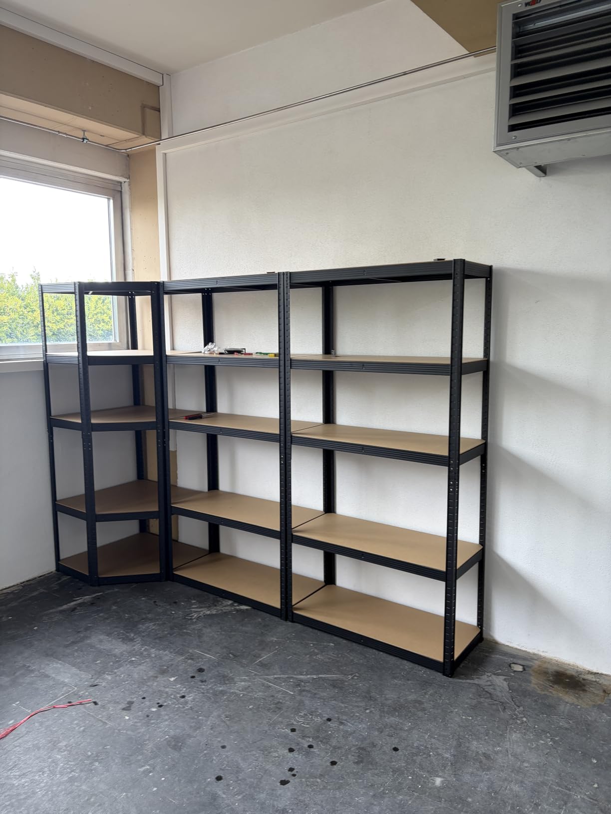 Endlich Ordnung in der Garage