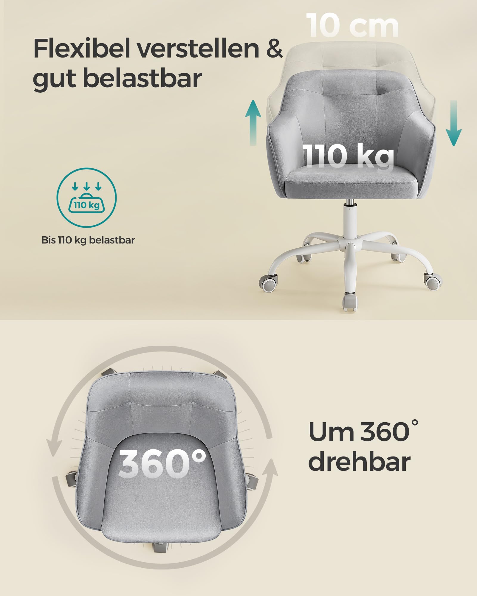 songmics-homeoffice-stuhl-drehstuhl-samt-h-henverstellbar-bis-110-kg-taubengrau- image 6